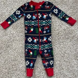 Hanna Andersson 12-18M Organic Cotton Holiday Gnomes Pajamas